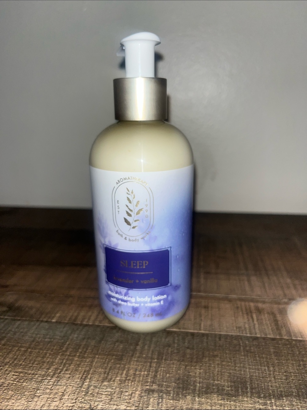 Bath & Body Works Lavender Cream & Purple Sleep Body Lotion